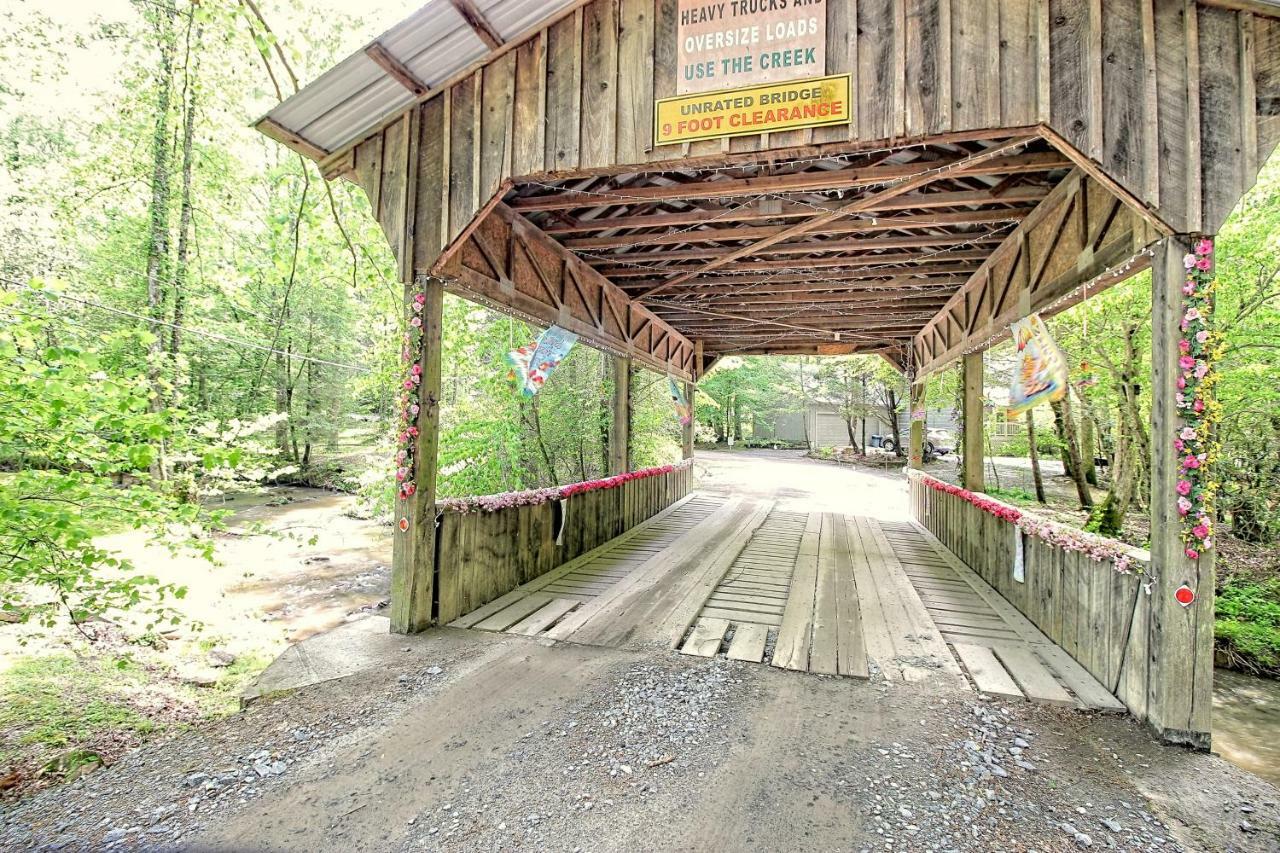 Tree Song Mountain Creek Cabin Ellijay Eksteriør billede